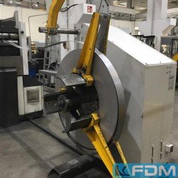 Sheet metal working / shaeres / bending - decoiler straightening machine - HENSEL RH 9.80-500 / BSH 3-500