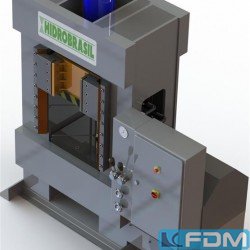 Presses - Spotting Press - Hidrobrasil 120T Keramikpresse-20T Auswerfer