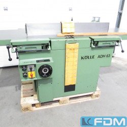 Planes - Combined planing-thicknessing machine - KÖLLE ADH 63
